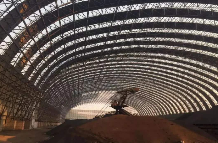 莱芜概述原料场封闭技术的特点和类型